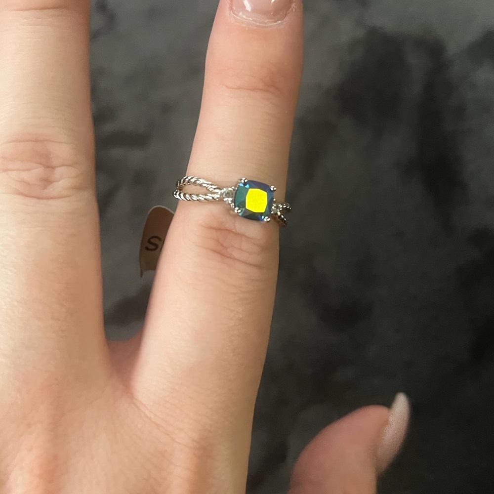 Charmed Aroma | Blue Stone Ring